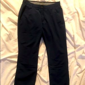 3 Under Armour, Men’s 32/30, light brown & black & brown pants $15 each